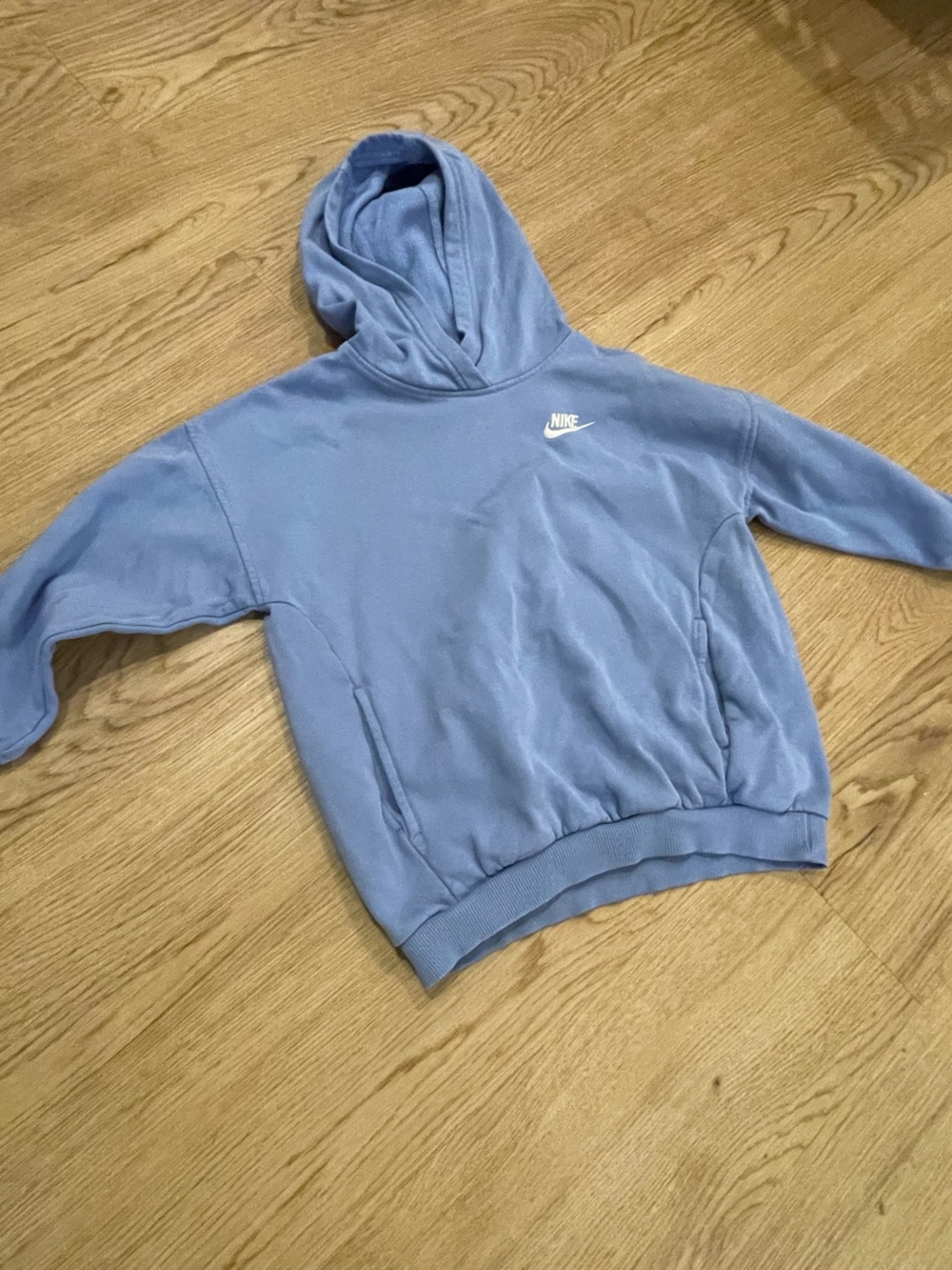 Nike Kids Light Blue Hoodie Sweatshirt